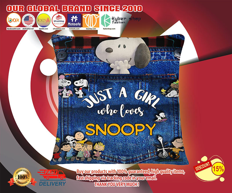 Just a girl who loves Snoopy tote bag