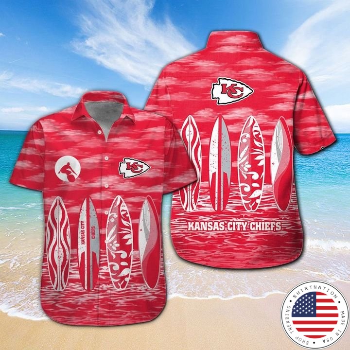 Kansas City Chiefs HAWAIIAN And Beach SHORT