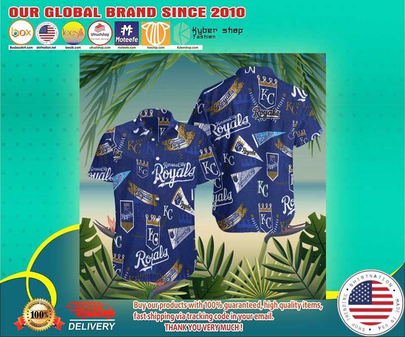 Kansas city Royals hawaiian shirt