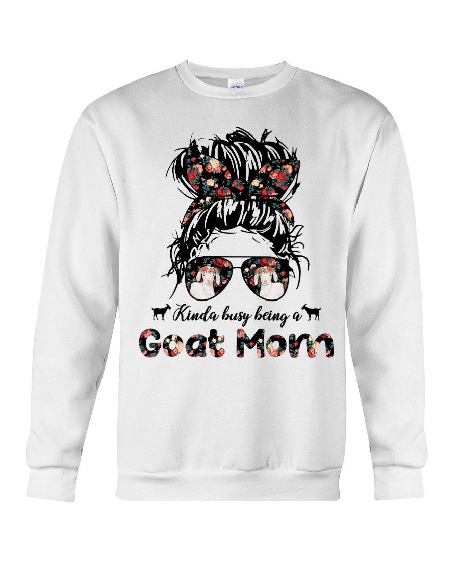 Kinda Busy Being A Goat Mom Shirt 3