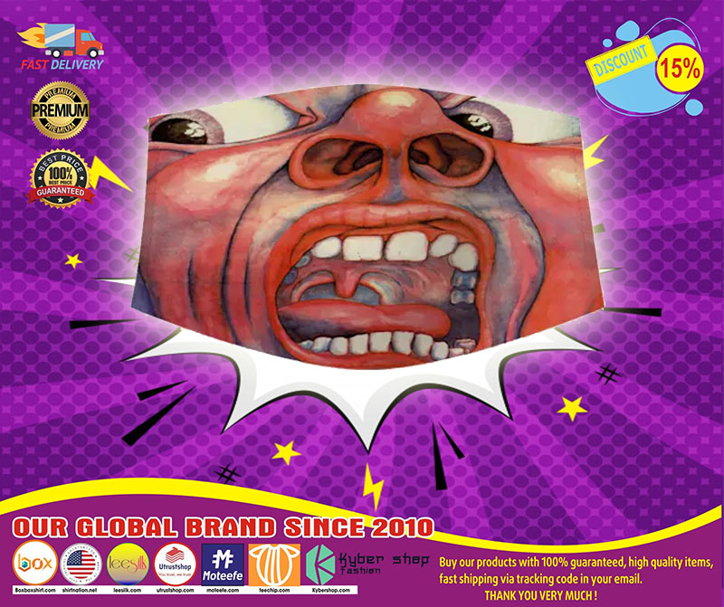 King Crimson face mask