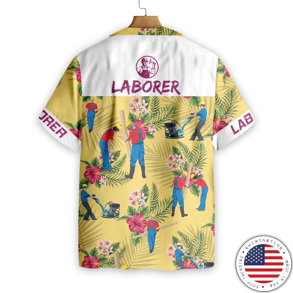 Laborer Hawaiian Shirt