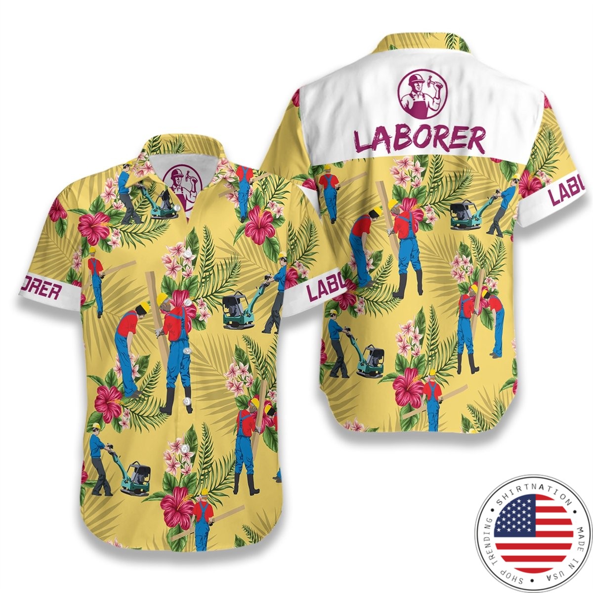 Laborer Hawaiian Shirt6