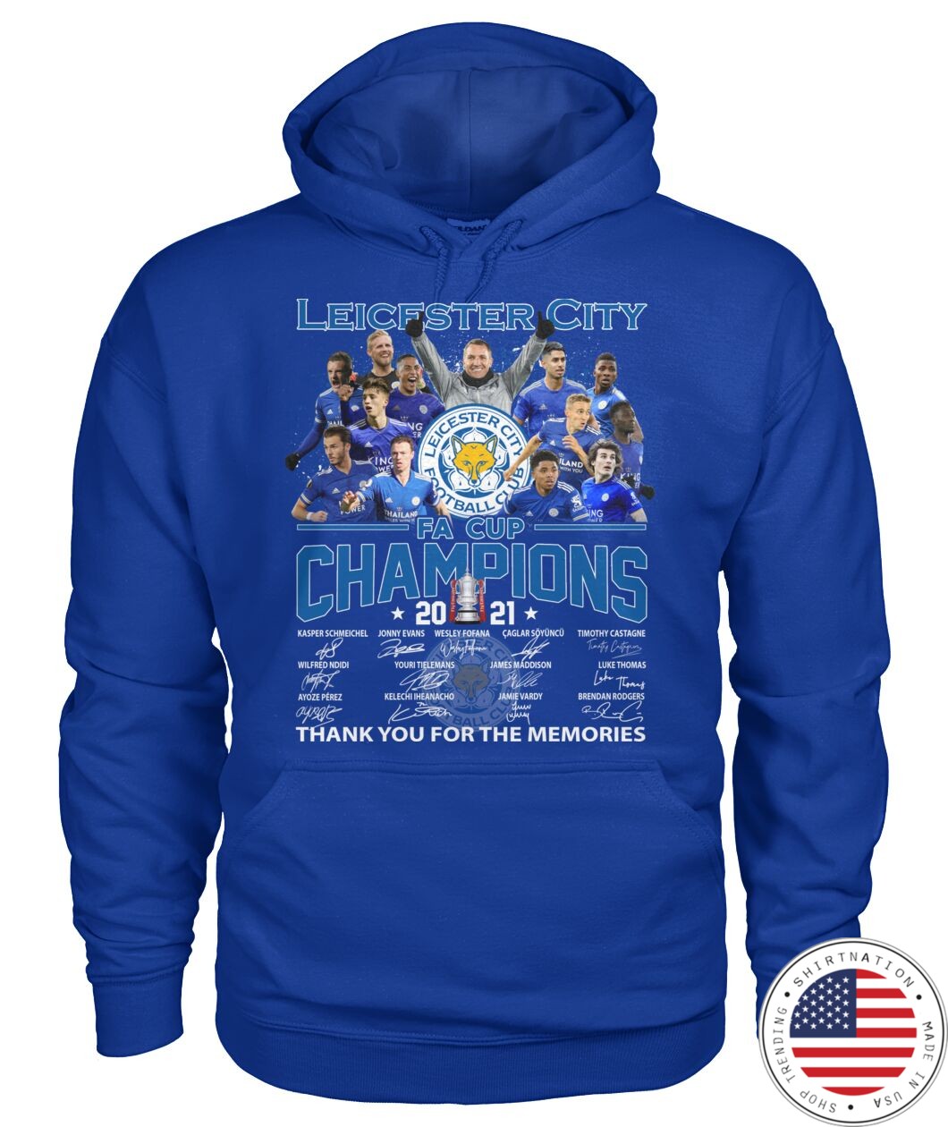 Leicester city FA cup champions 2021 shirt 11