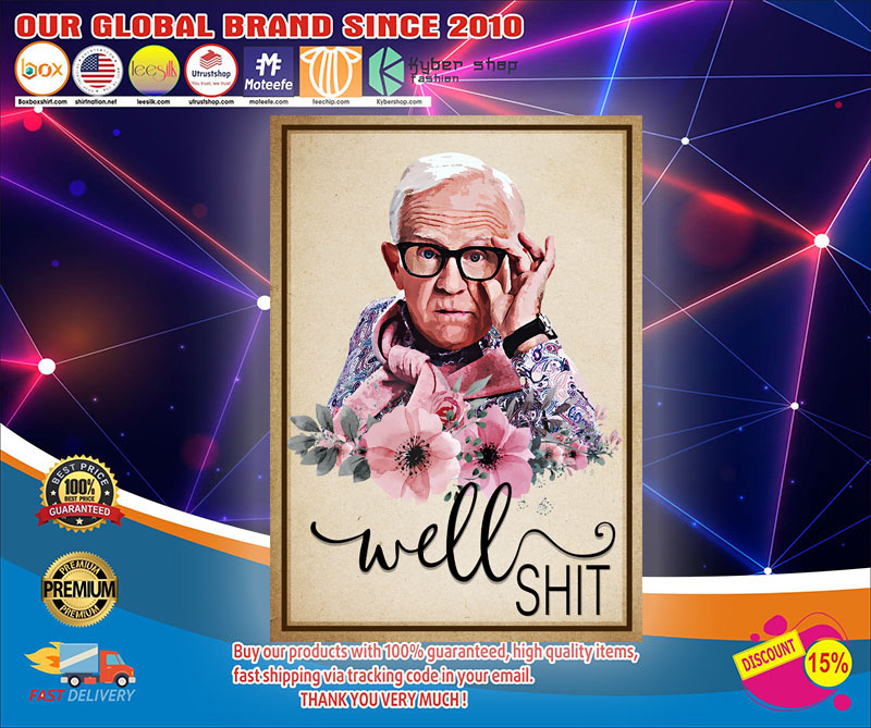Leslie Allen ordan well shit poster1