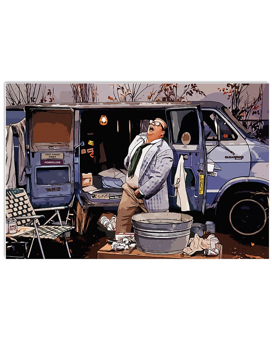 Living In A Van Down By River poster