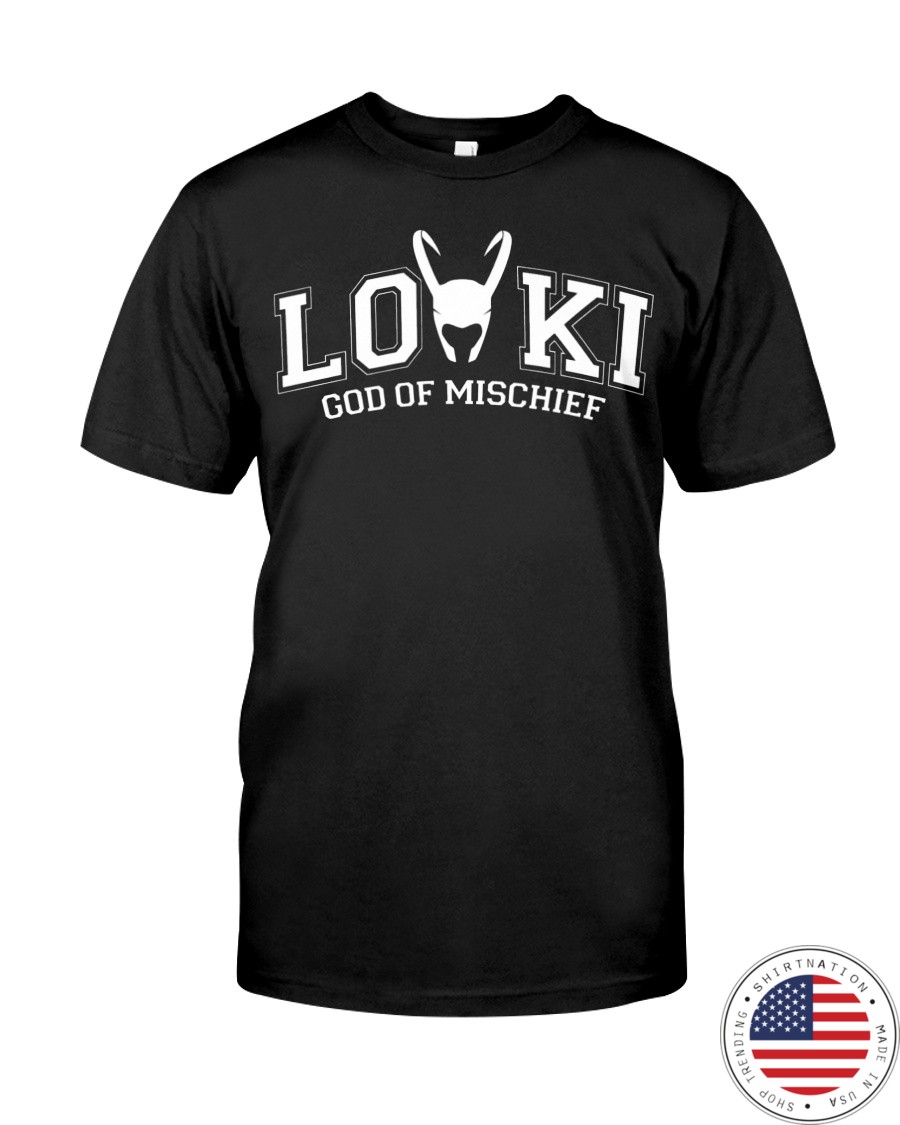 Loki god of mischief shirt as