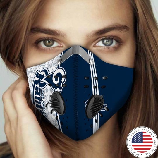 Los Angeles Rams face mask