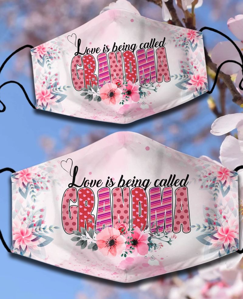 Love is being called grandma facemask