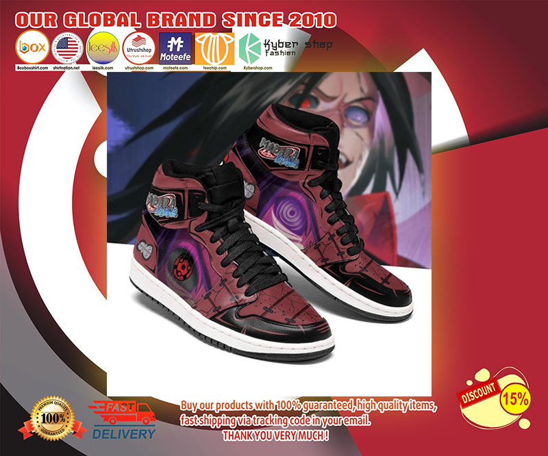 Madara Rinnegan & Mangekyou High top sneaker Shoes