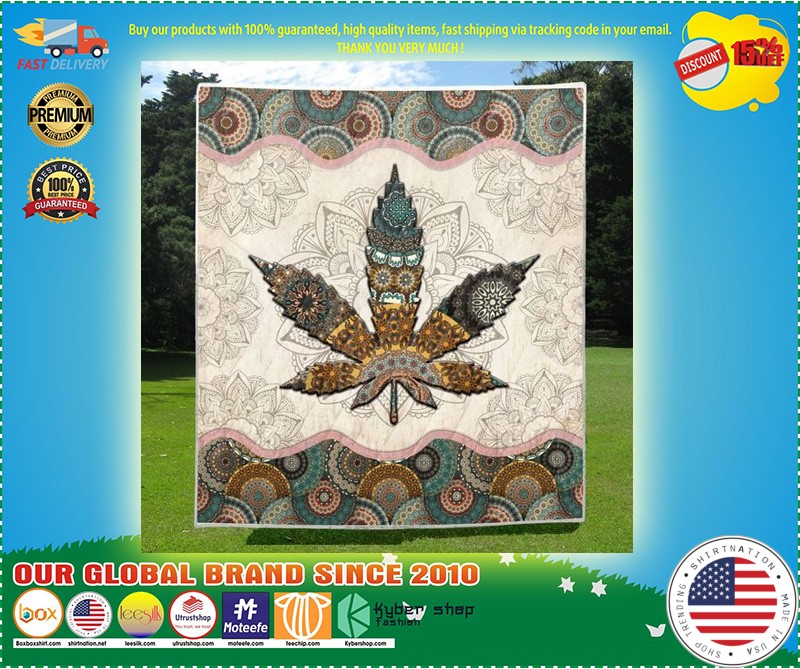 Mandala weed blanket 4