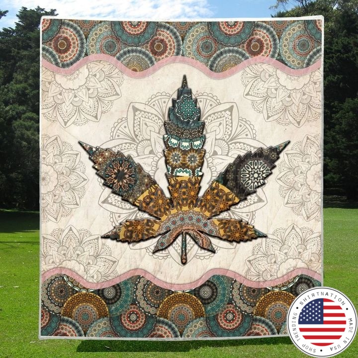 Mandala weed blanket3