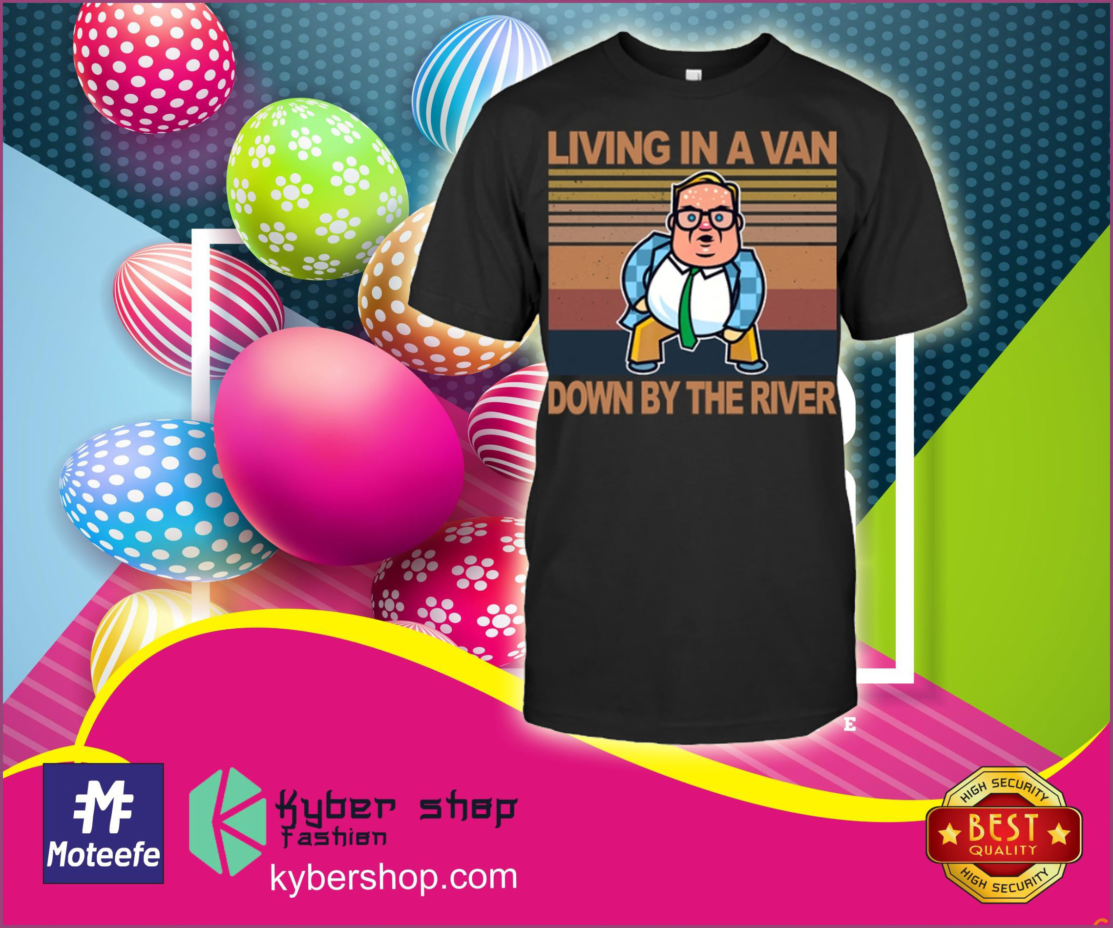 Matt Foley Living in a van down the river shirt