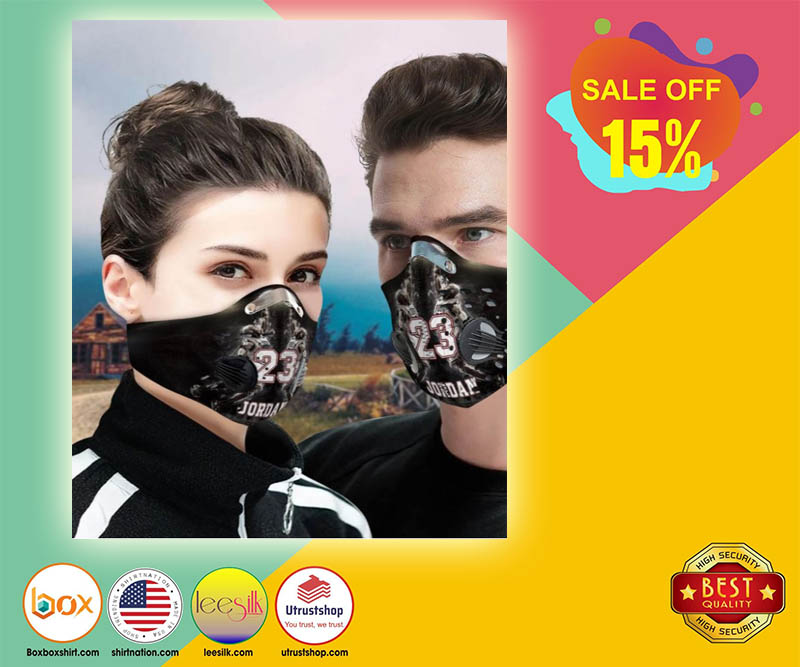 Michael Jordan 23 filter face mask