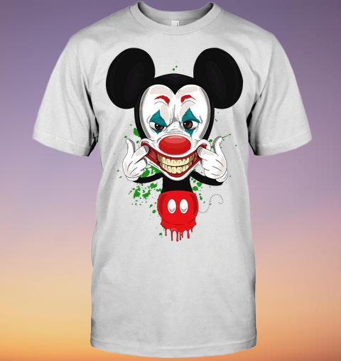Mikey mouse joker shirt