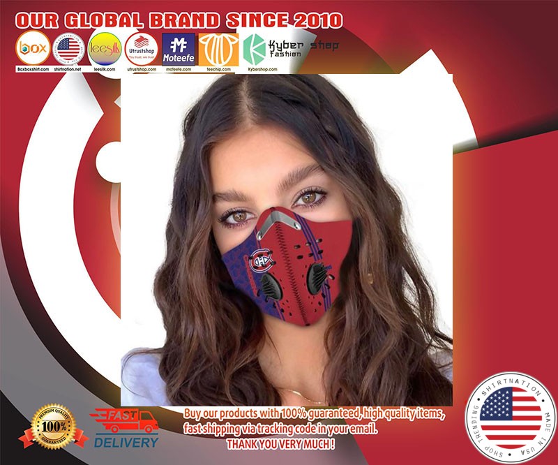 Montreal Canadiens face mask