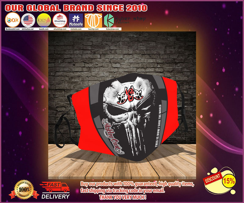 Motley Crue punisher skull face mask