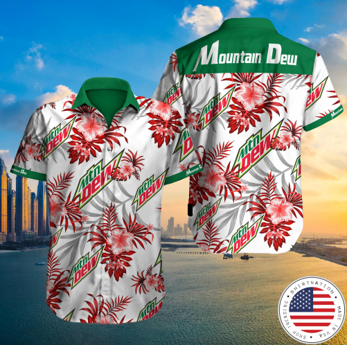 Mountain dew hawaiian shirt