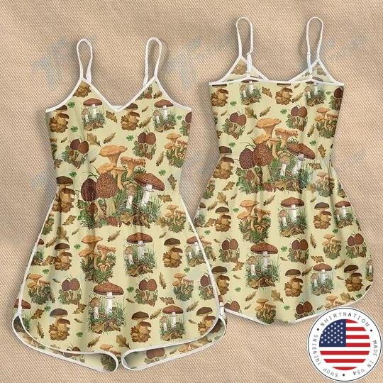 Mushrom color romper