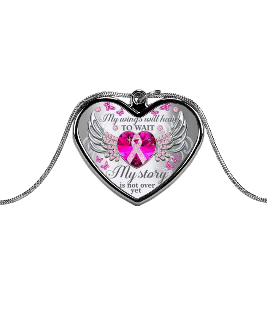 My wings will have to wait my story is not over yet necklace