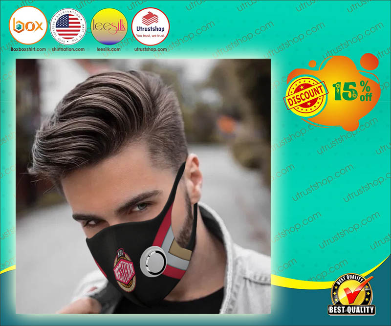 NBA western filter face mask