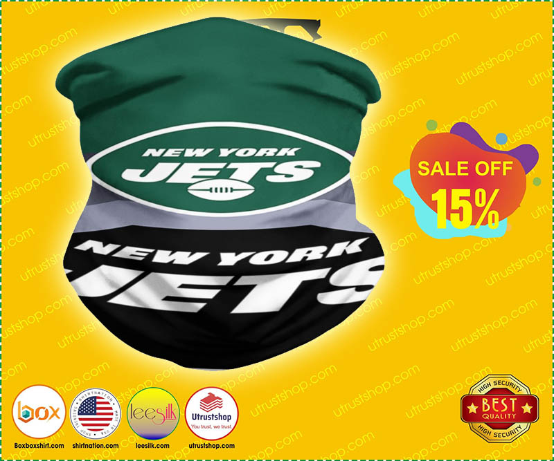New York Jets bandana neck gaiter