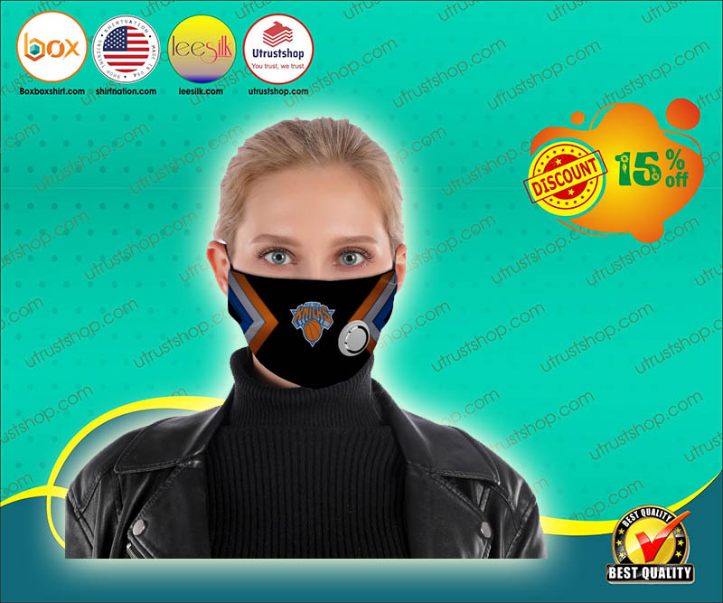 New York Knicks filter face mask
