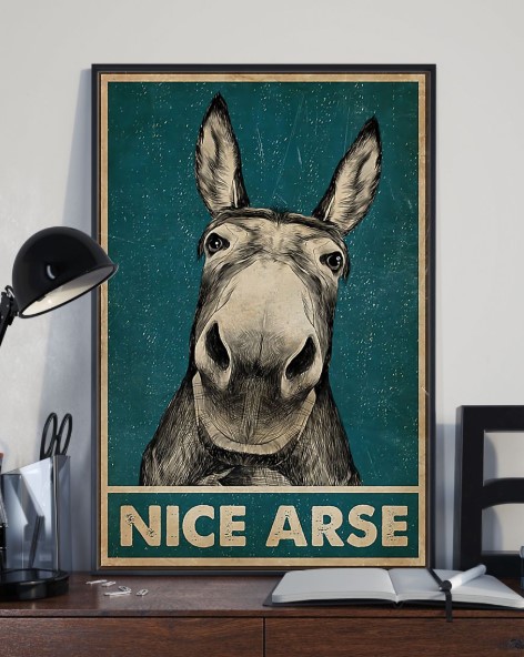 Donkey arse poster
