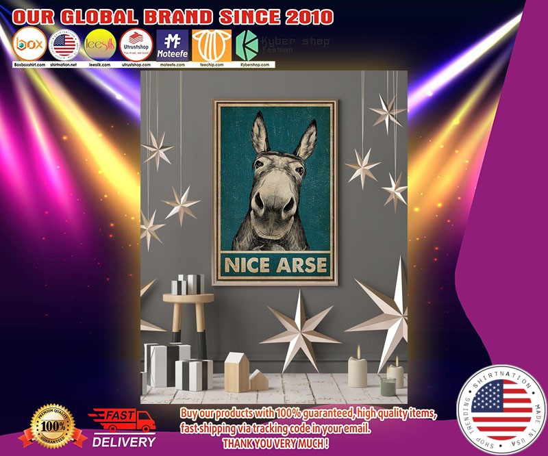 Nice arse donkey poster