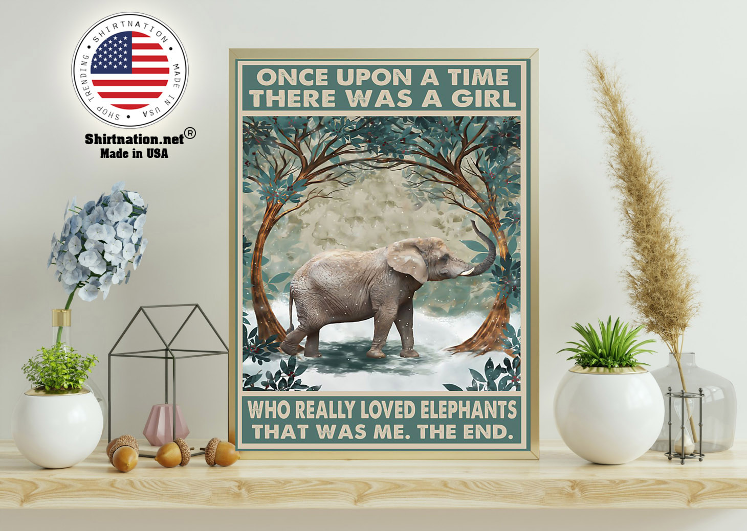 Once upon a time there was a girl who really loved elephants poster 9