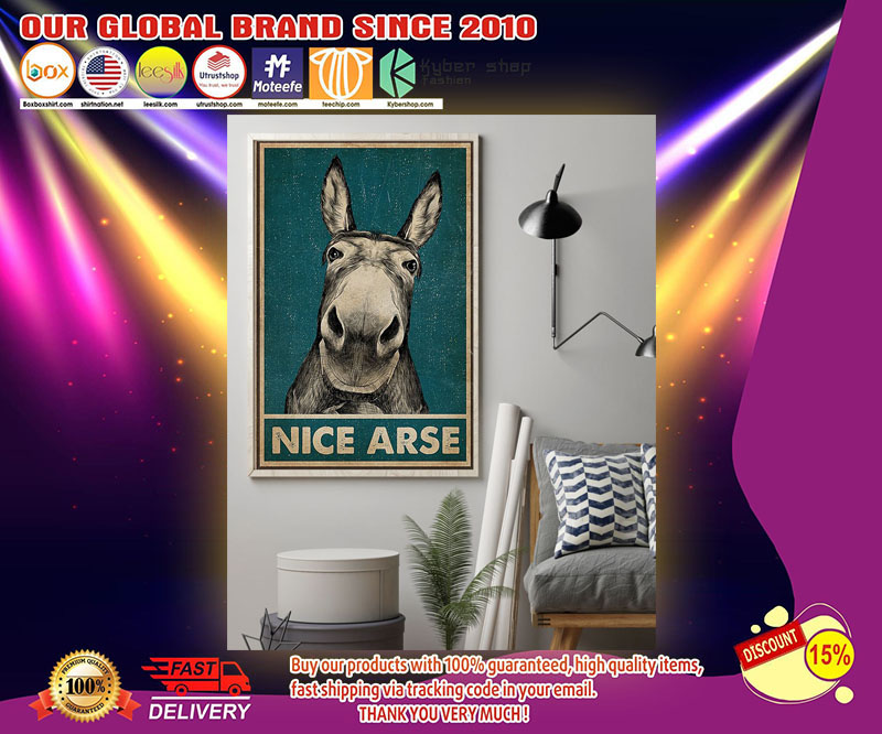 POSTER Nice arse Donkey