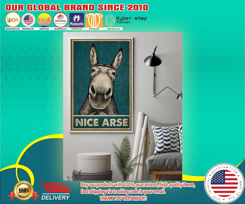 POSTER Nice arse Donkey