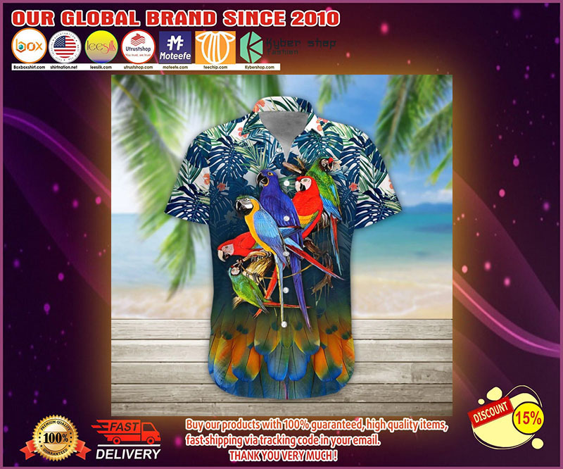 Parrot hawaiian shirt