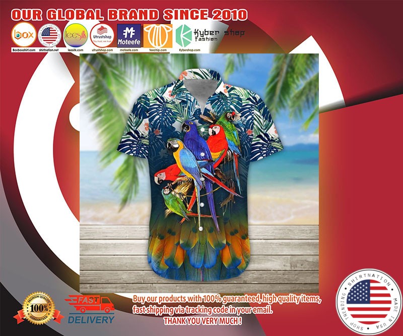 Parrot hawaiian shirt