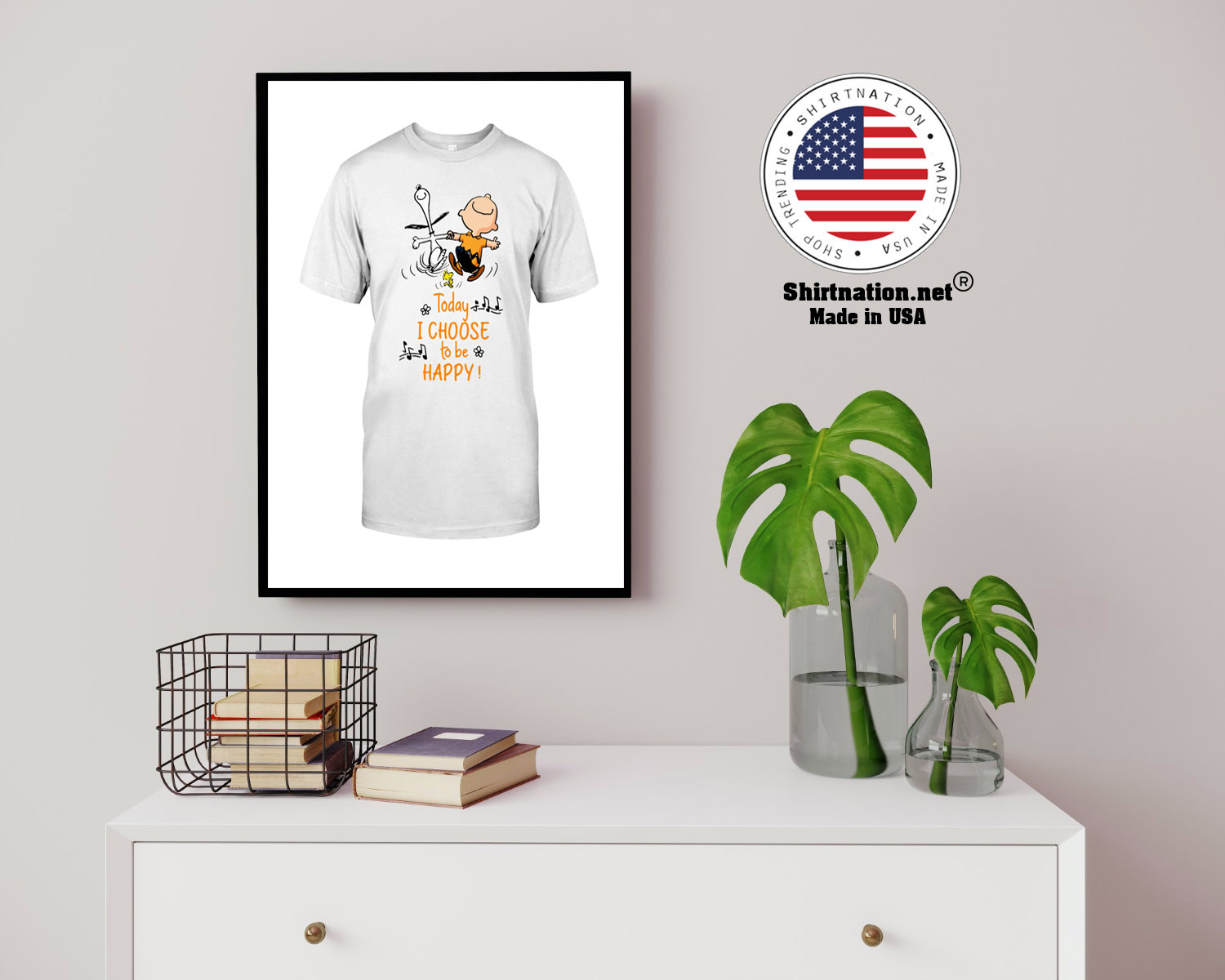 Peanuts Snoopy today i choose to be happy shirt 14