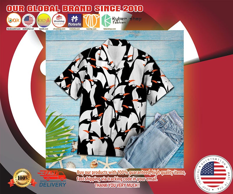 Penguin hawaiian shirt