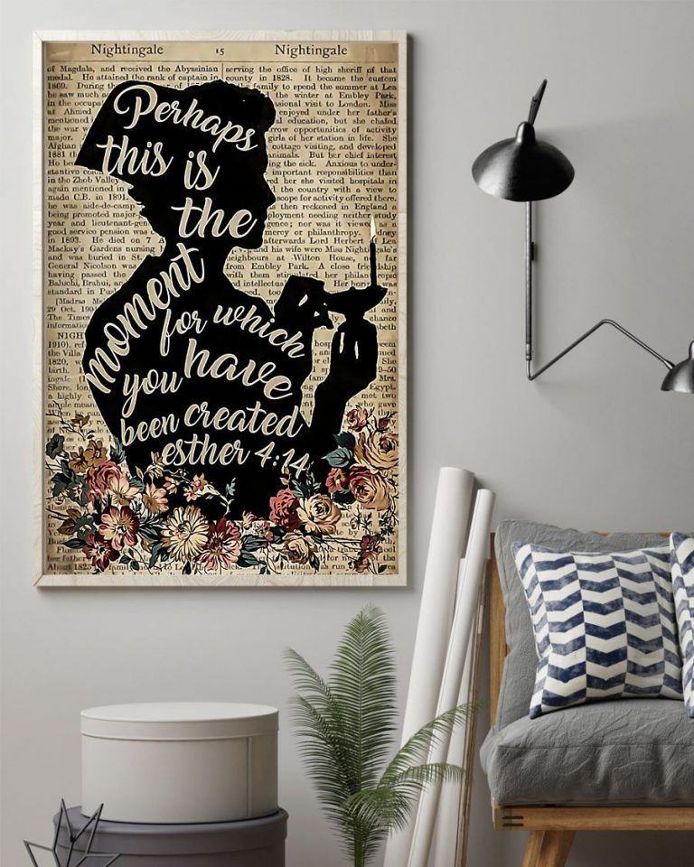 Perhaps this is the moment for which you have been created esther poster