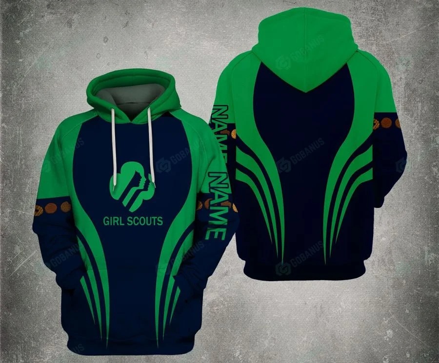 Personalized Girl Scouts 3d hoodie