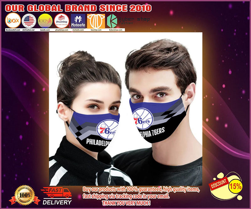 Philadelphia 76ers face mask