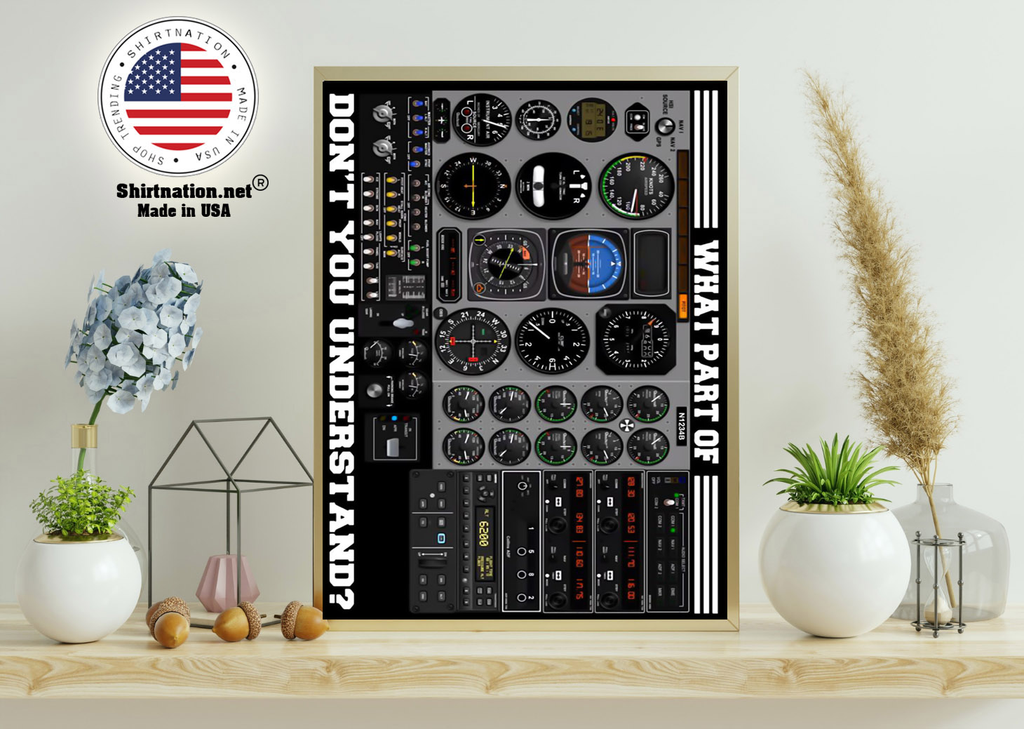 Pilot Flight instruments what part of dont you understand poster 9