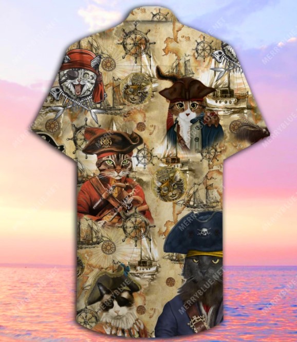 Pirate cat hawaiian