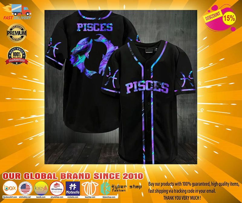 Pisces Baseball Jersey2
