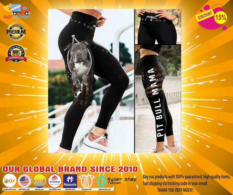 Pitbull mama legging2