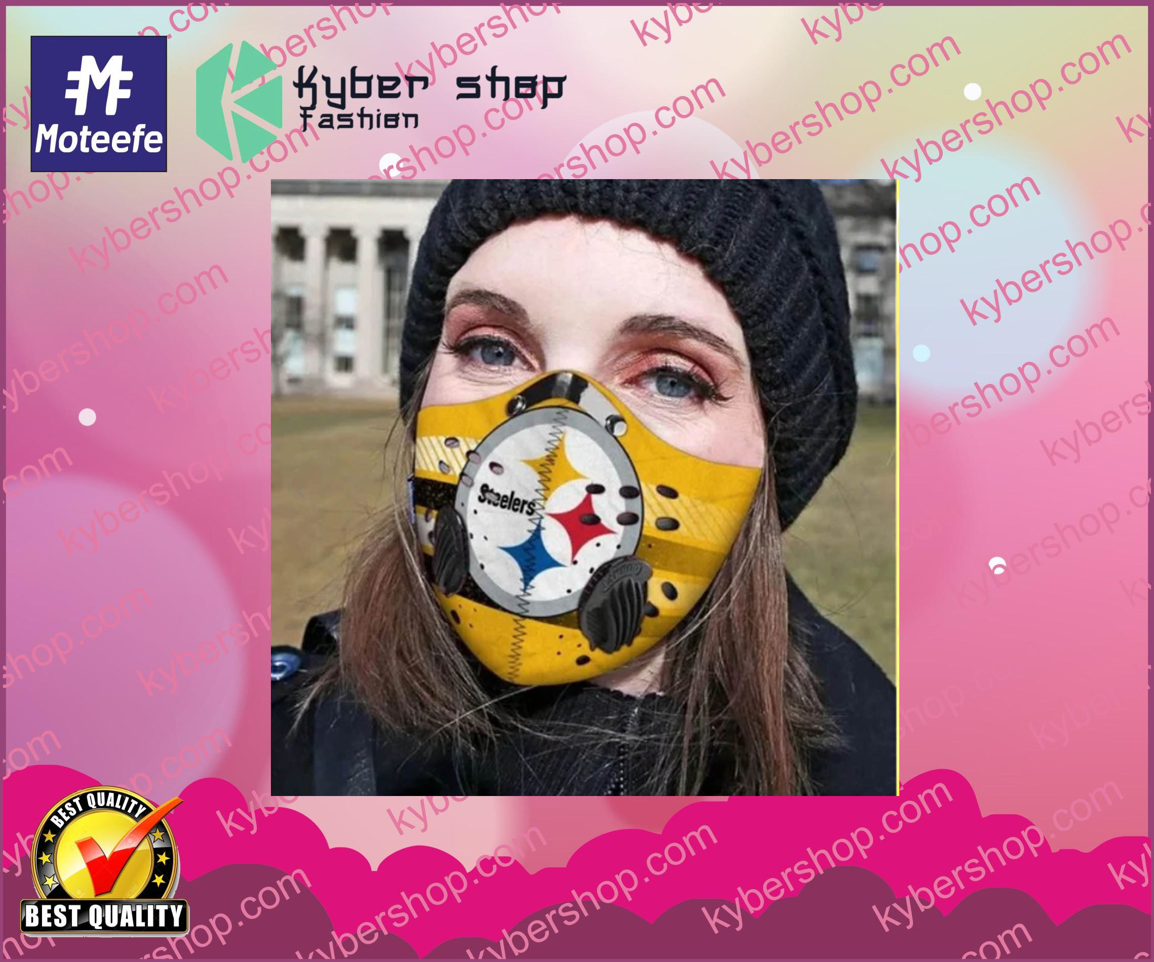 Pittsburgh steelers face mask