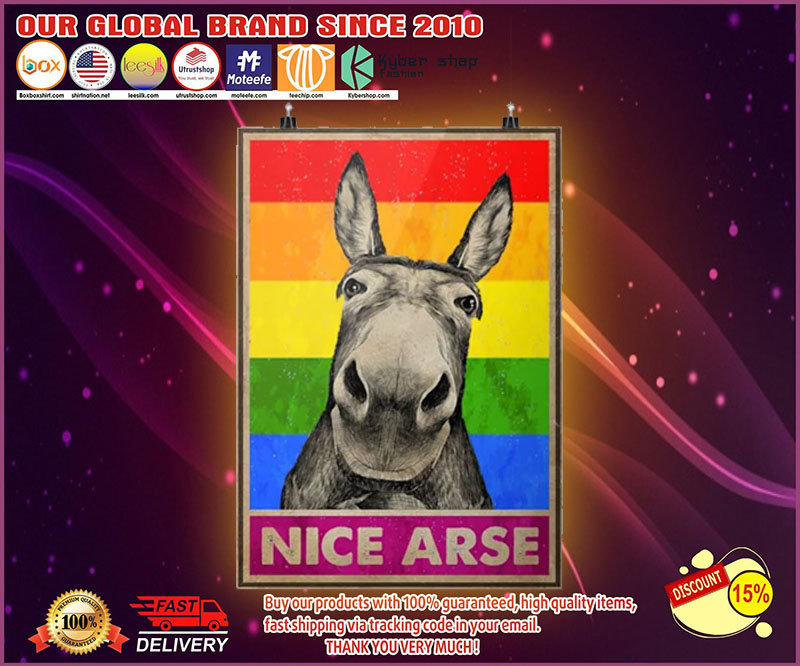 Poster nice arse donkey