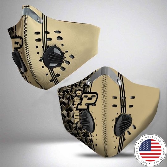 Purdue Boilermakers football face mask