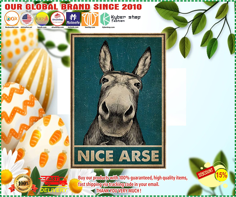 Donkey nice arse poster
