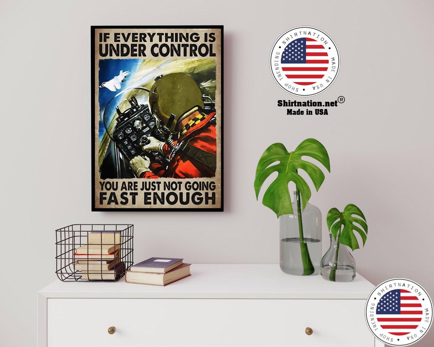 If everything is under control you are just not going fast enough poster 14