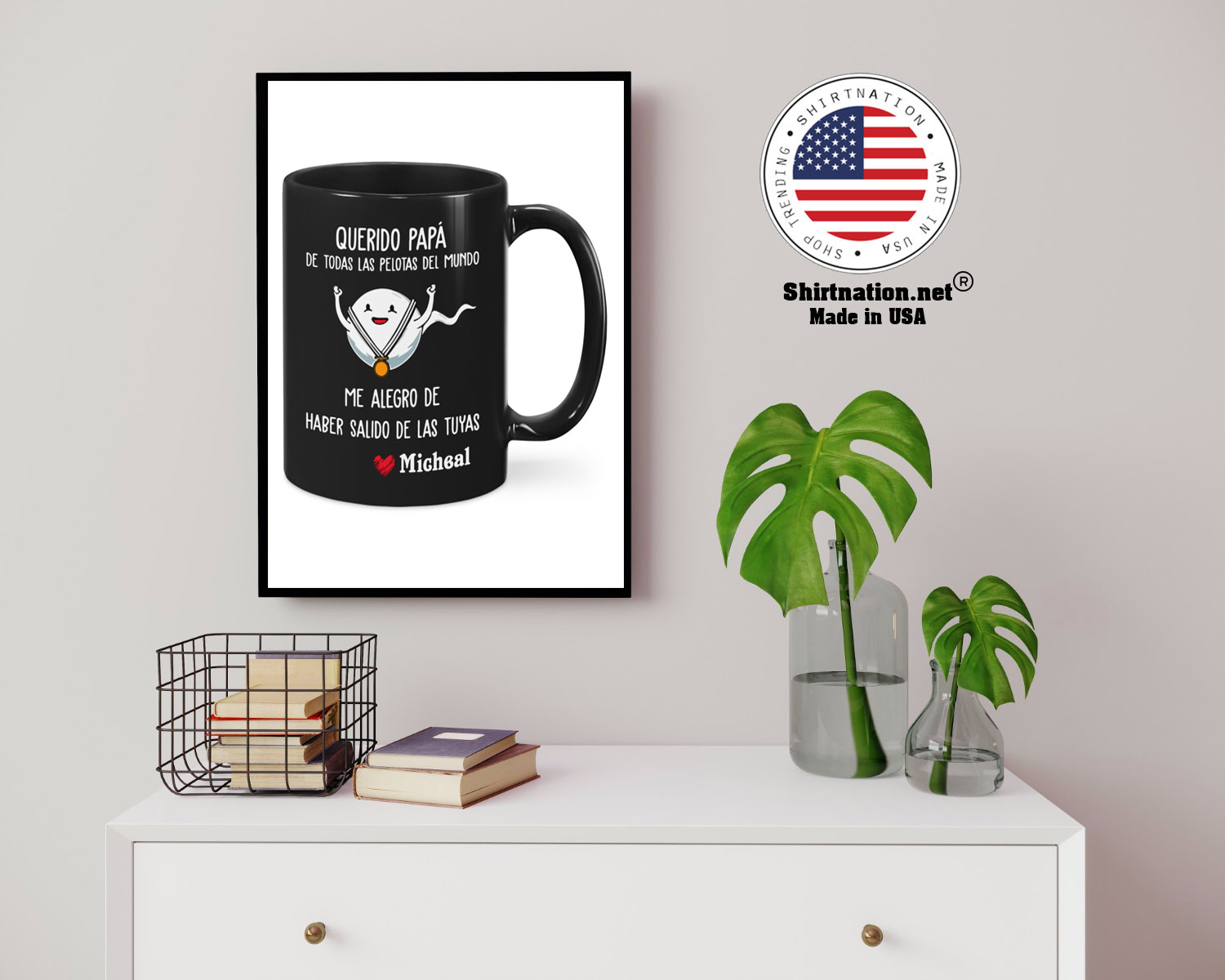 Querido papa de todas las pelotas del mundo me alegro de haber salido de las tuyas mug 14