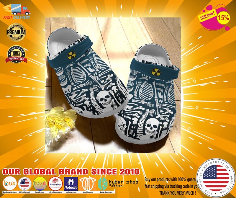 Rad tech skeleton crocs crocband clog2